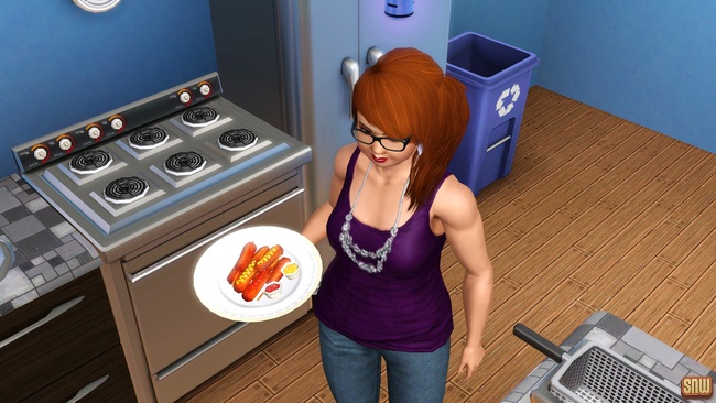 Sizzle Baby Pro Deep Fryer and Frost-Bite Pro Ice Cream Machine (premium content for The Sims 3)