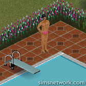The Sims Comic Strip - Pool Party