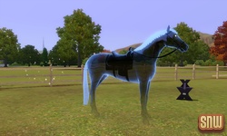 The Sims 3 Pets: Estela Marshall the ghost horse