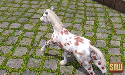 The Sims 3 Pets: GooGoo the horse