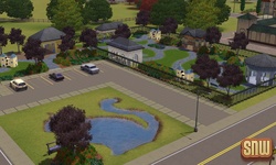 The Sims 3 Pets: Appaloosa Plains community lot