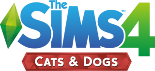 The Sims 4: Cats & Dogs old logo
