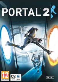 Portal 2 box art packshot