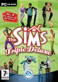 The Sims: Triple Deluxe box art packshot