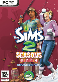 The Sims 2: Seasons box art packshot