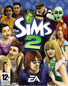 The Sims 2 for mobile games box art packshot