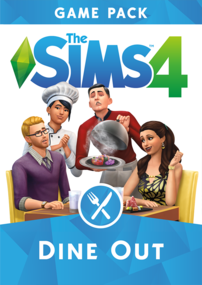 The Sims 4: Dine Out box art packshot