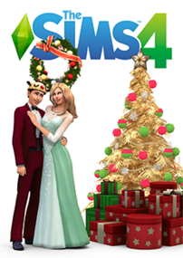 The Sims 4: Holiday Celebration Pack Packshot Box Art