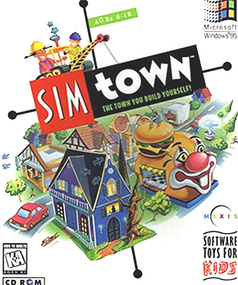 SimTown Sim Town packshot box art