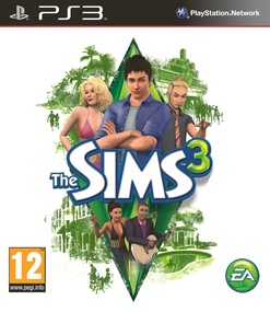 The Sims 3 on PS3 packshot box art