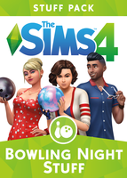 The Sims 4: Bowling Night Stuff packshot box art