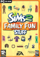 The Sims 2: Family Fun Stuff box art packshot