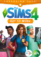 The Sims 4: Get to Work box art packshot