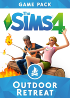 The Sims 4: Outdoor Retreat box art packshot