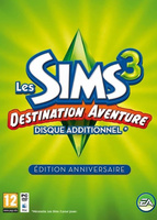 The Sims 3: World Adventures Commemorative Edition packshot box art