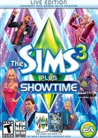 The Sims 3 Plus Showtime packshot box art