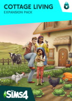 The Sims: Cottage Living packshot box art