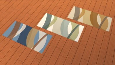 Abstract Rugs for The Sims 4