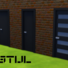 De Stijl Doors for The Sims 4