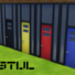 De Stijl Doors for The Sims 4