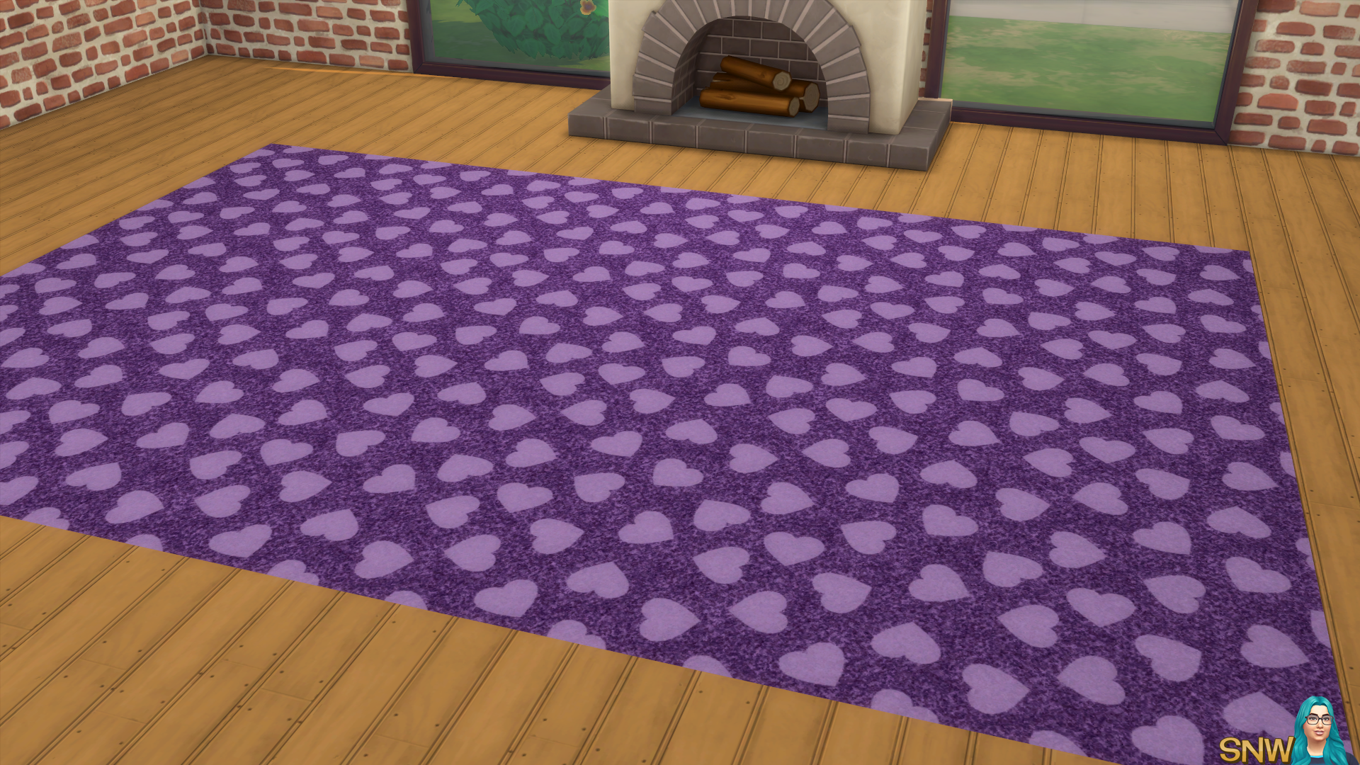 Valentine&#039;s Day 2018 / Love Carpets #6 (Hearts - Full - Small - Light)