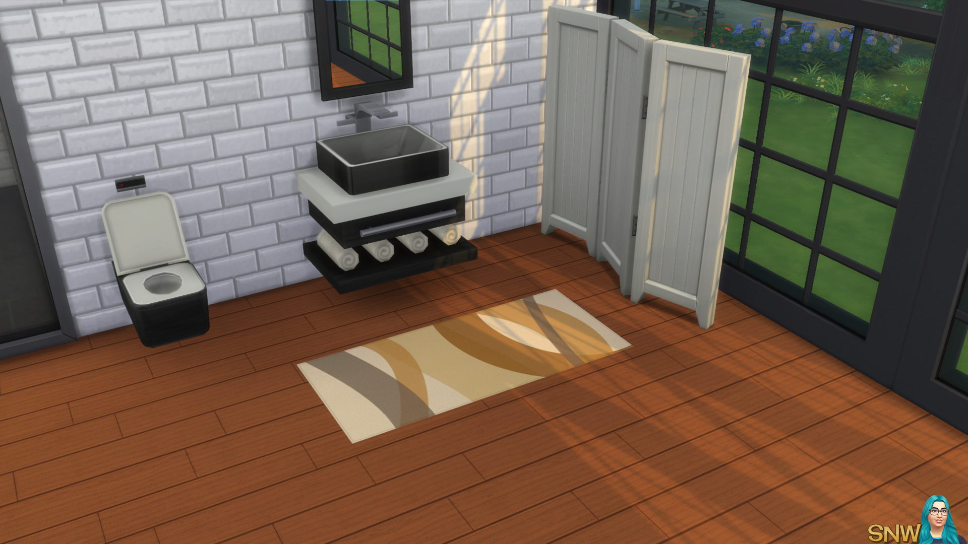 Abstract Rug for The Sims 4