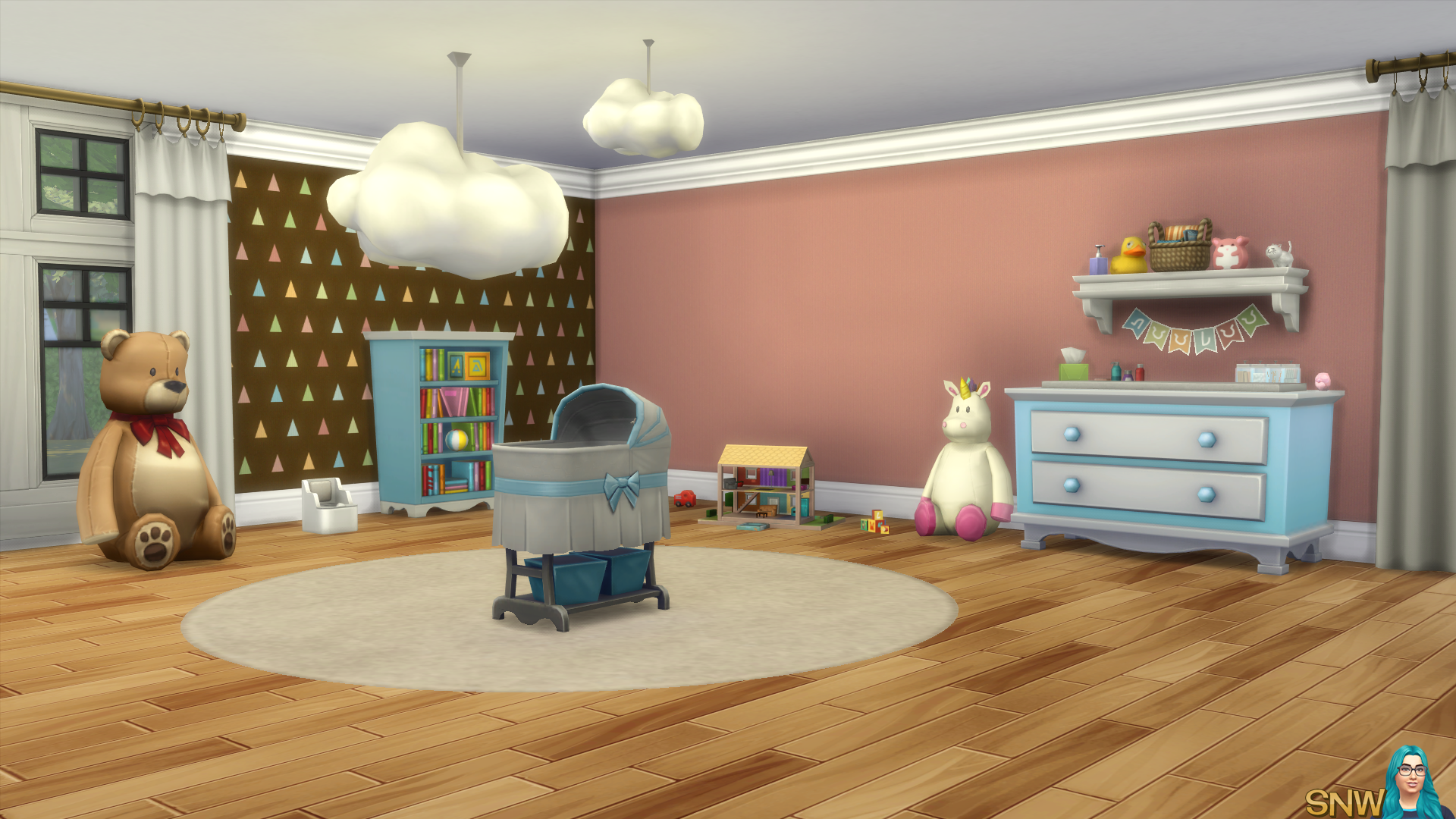 Nursery Walls Set #5 - Basics + Triangles