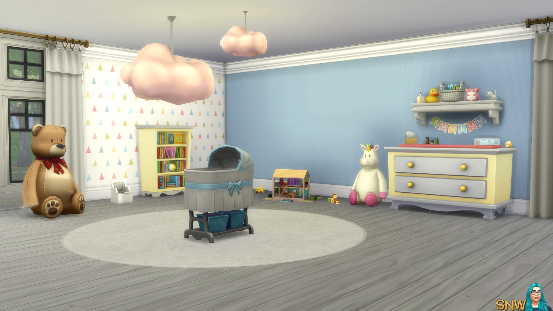 Nursery Walls Set #10 - Basics + Triangles