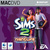 The Sims 2: Nightlife for Mac box art packshot jewel case