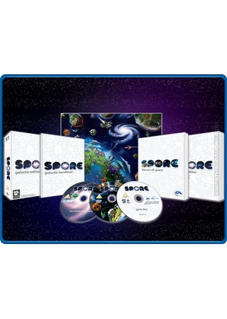 Spore (Galactic Edition) box art packshot EU