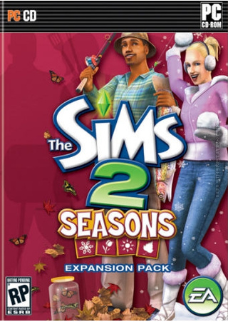 The Sims 2: Seasons box art packshot US