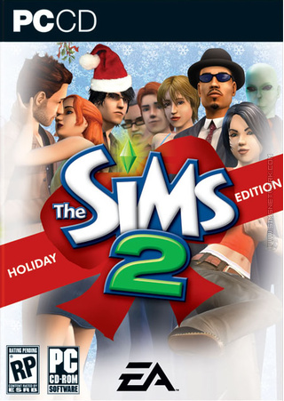 The Sims 2: Holiday Edition (2005) box art packshot US