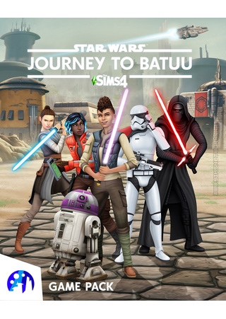 The Sims 4: Star Wars Journey to Batuu packshot box art
