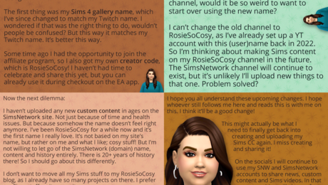 Important upcoming changes regarding SimsNetwork