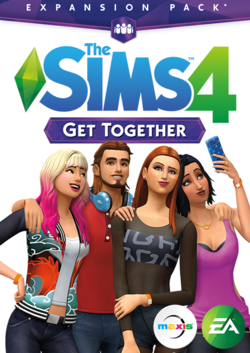 The Sims 4: Get Together box art packshot