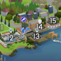 The Sims 4: Brindleton Bay world neighbourhood #3