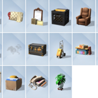 The Sims 4: Basement Treasures - Build Mode Items