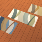 Abstract Rugs for The Sims 4