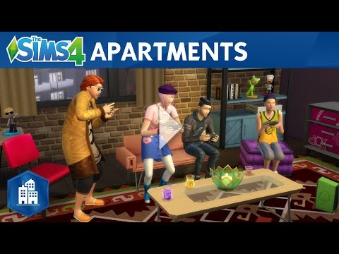 The Sims 4 City Living: Official Apartments Trailer