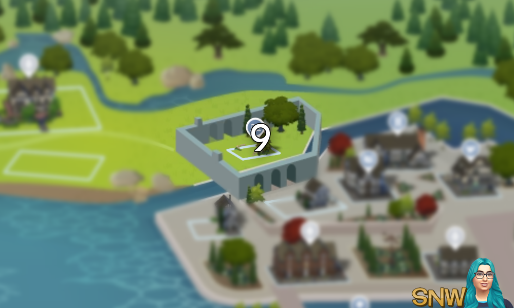 The Sims 4: Windenburg world neighbourhood #2